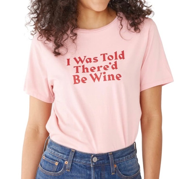 Ban.do I was told there’d be wine Tee Shirt - Picture 2 of 6